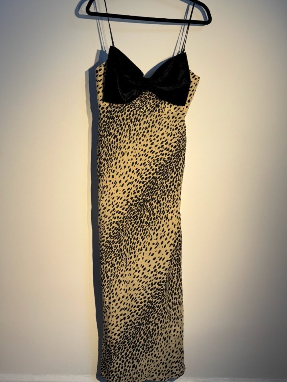 polka dot bow dress